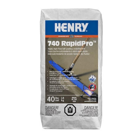 Henry 40 Lb. H740 RAPIDPRO Self-Leveling Underlayment Henry 740 RapidFlex